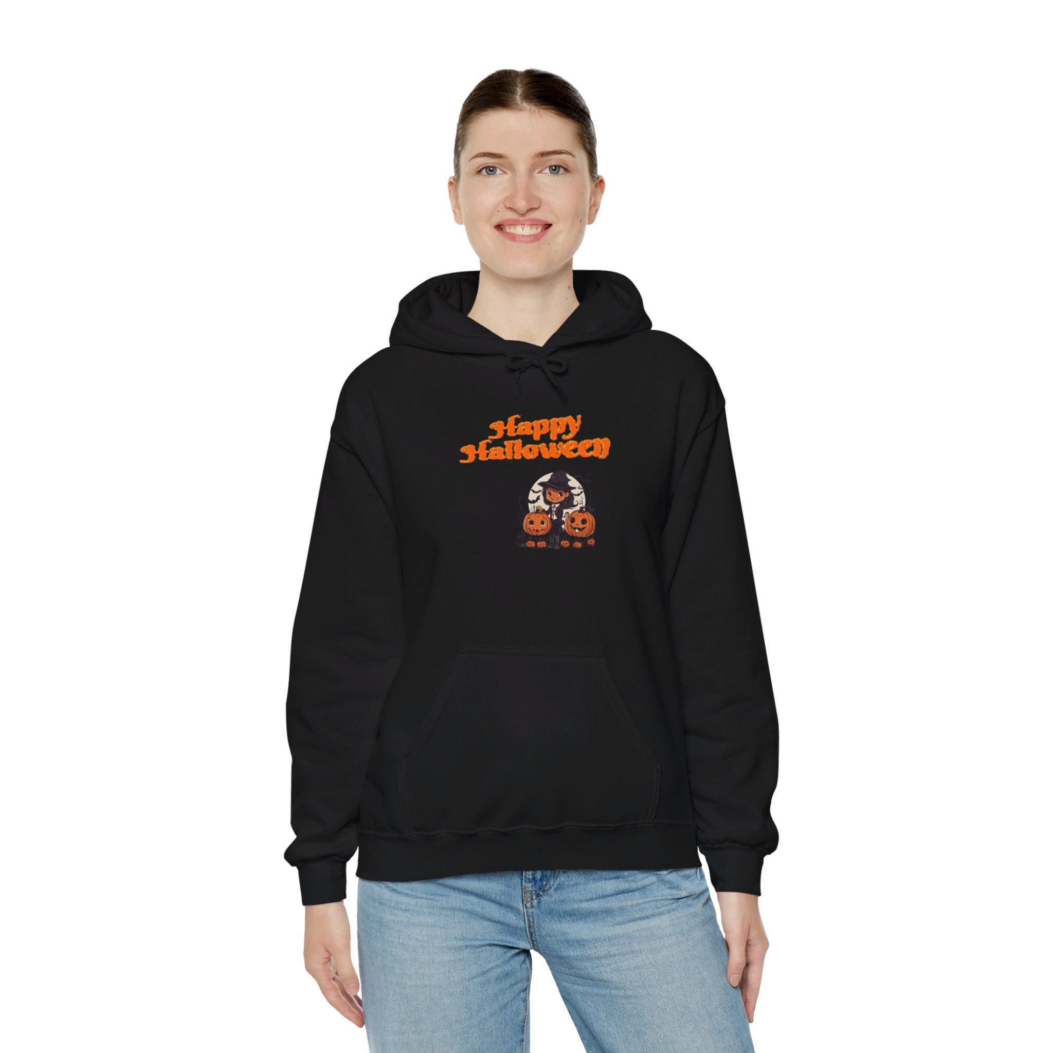 Happy Halloween 3 Heavy Blend™ Hooded Sweatshirt