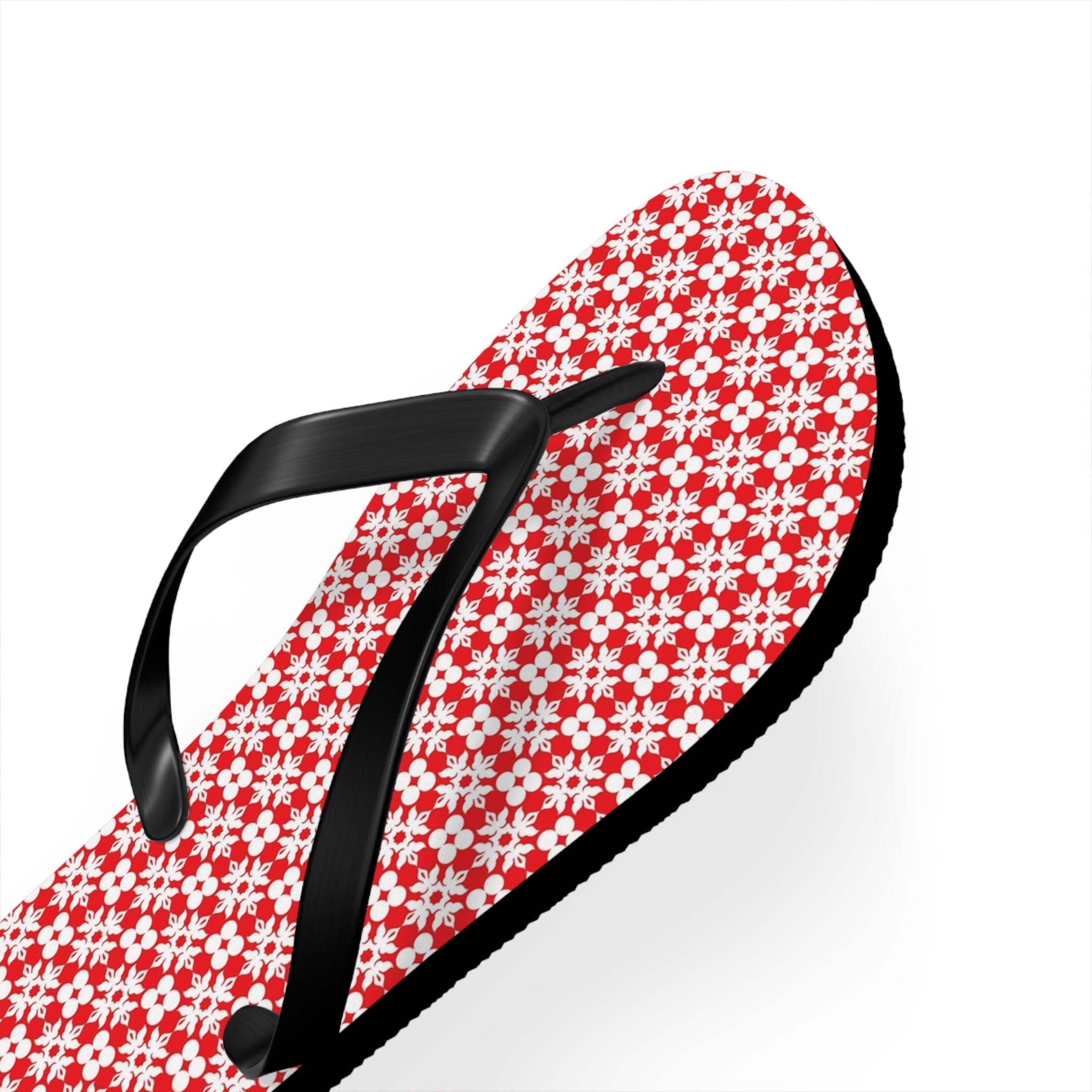 Flip Flops Flowery Red
