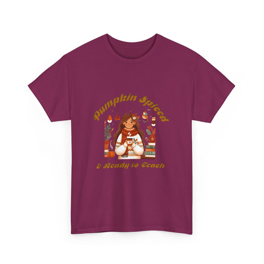 Pumpkin Spiced 3 Unisex Heavy Cotton Tee
