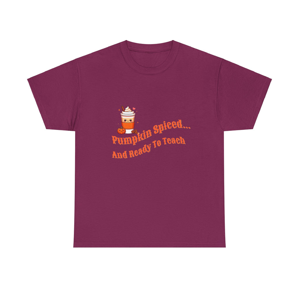 Pumpkin Spiced Unisex Heavy Cotton Tee
