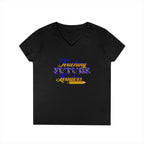 Teaching Future Leaders Ladies' V-Neck T-Shirt