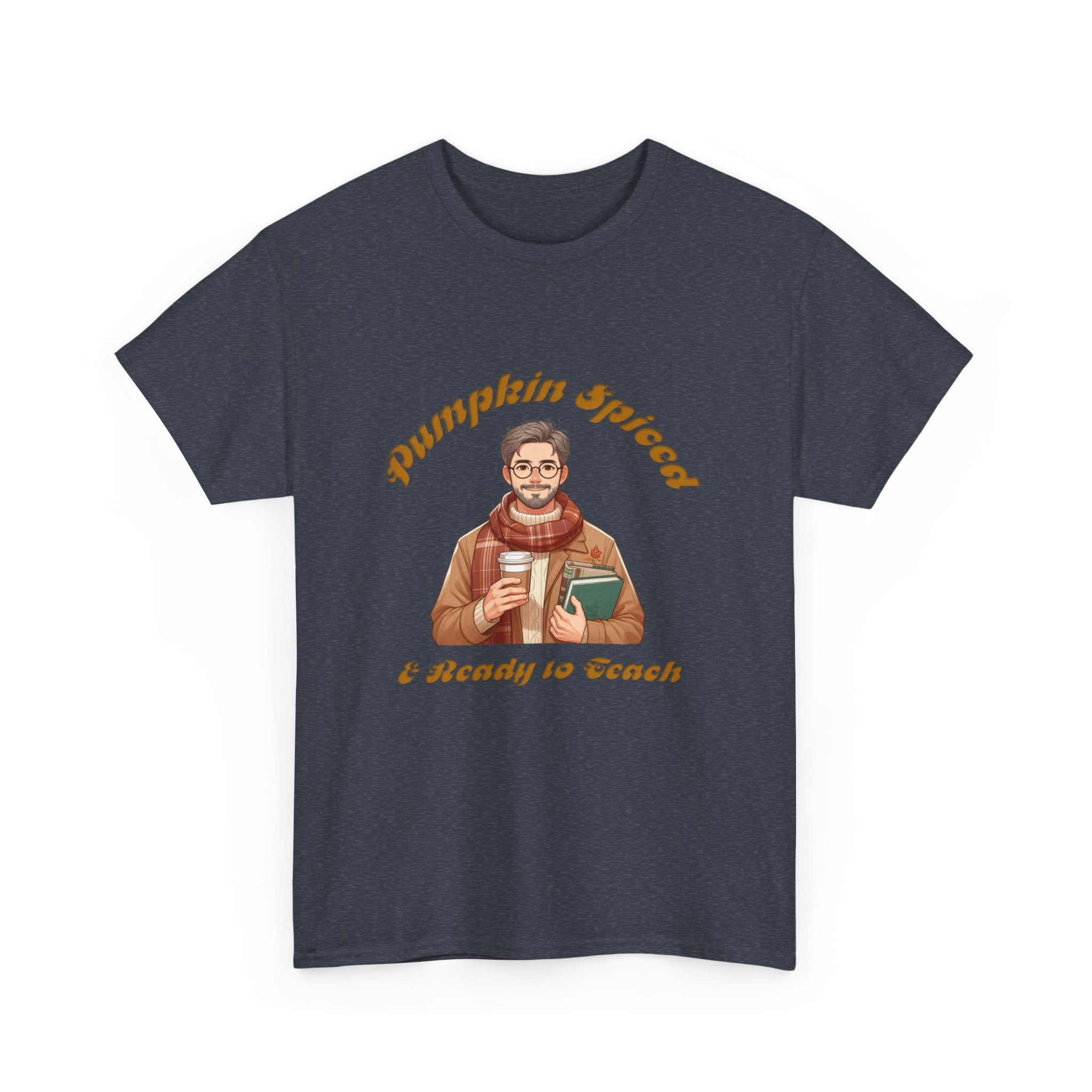 Pumpkin Spiced 7 Unisex Heavy Cotton Tee