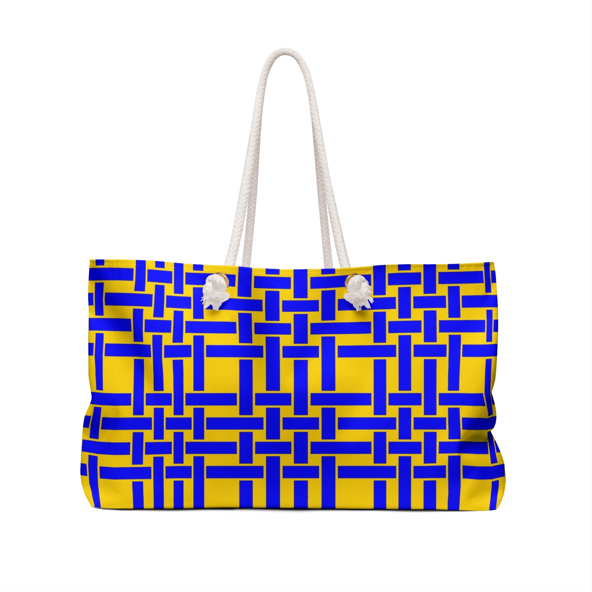 Weekender Bag Vibrant Woven Design