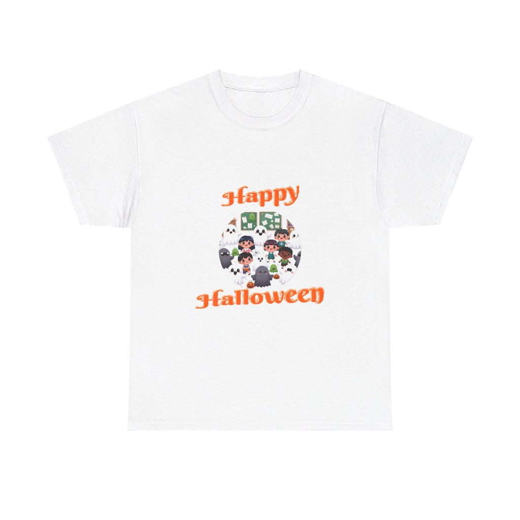 Happy Halloween Unisex Heavy Cotton Tee