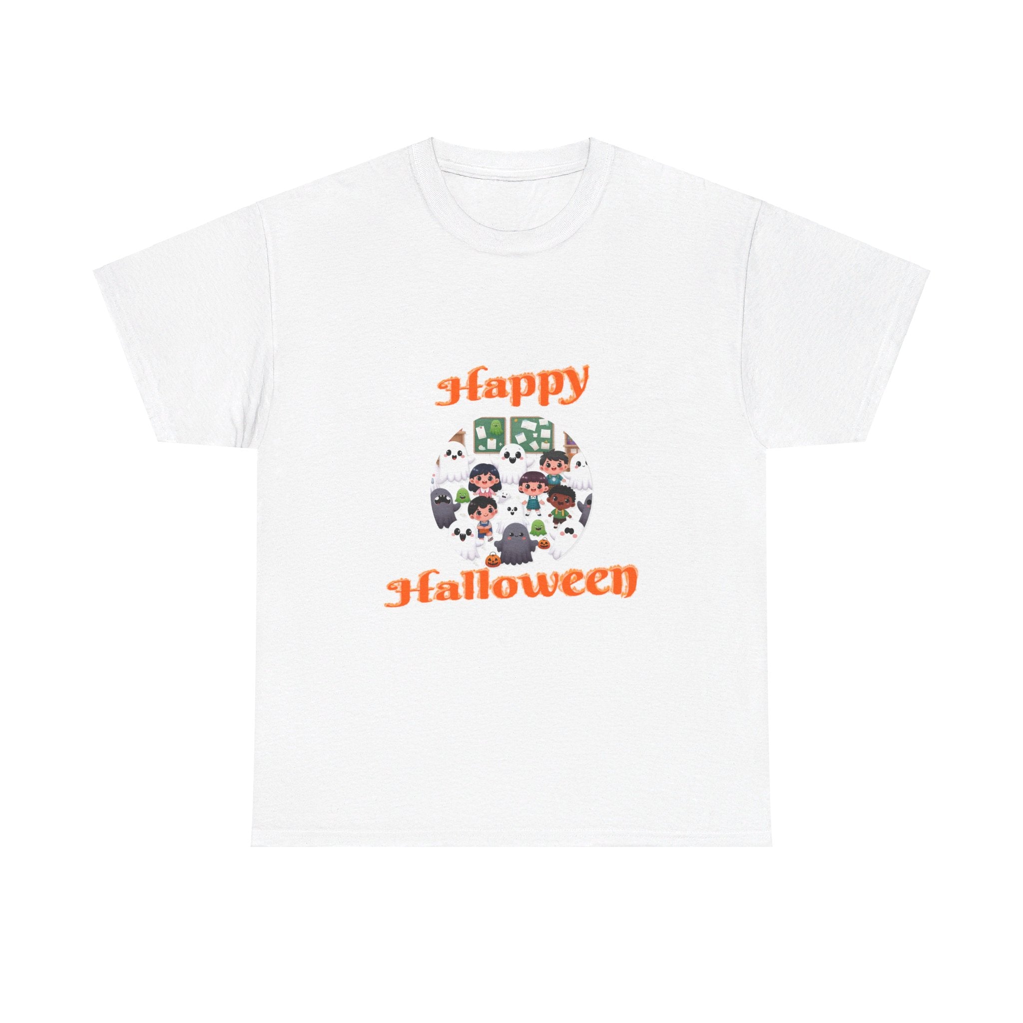 Happy Halloween Unisex Heavy Cotton Tee