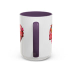 Teaching is Love Valentine’s Accent Coffee Mug (11oz, 15oz)