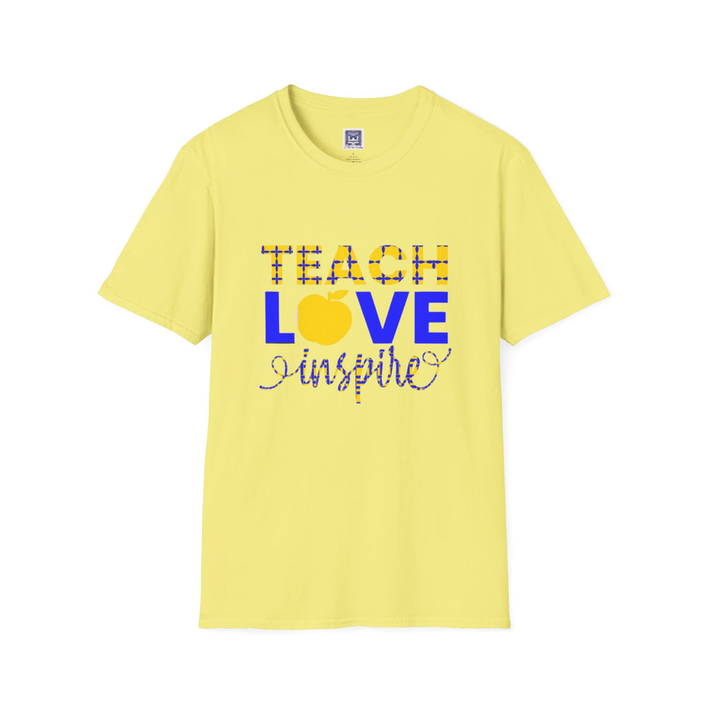 Teach Love Inspire Unisex Softstyle T-Shirt