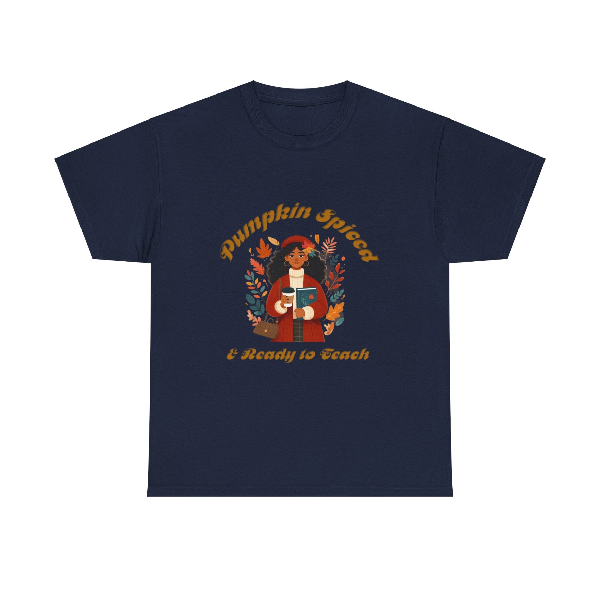 Pumpkin Spiced 1 Unisex Heavy Cotton Tee