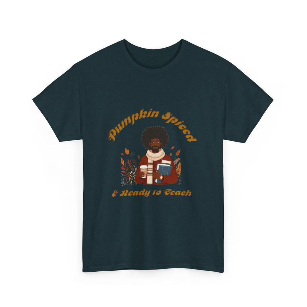 Pumpkin Spiced 4 Unisex Heavy Cotton Tee