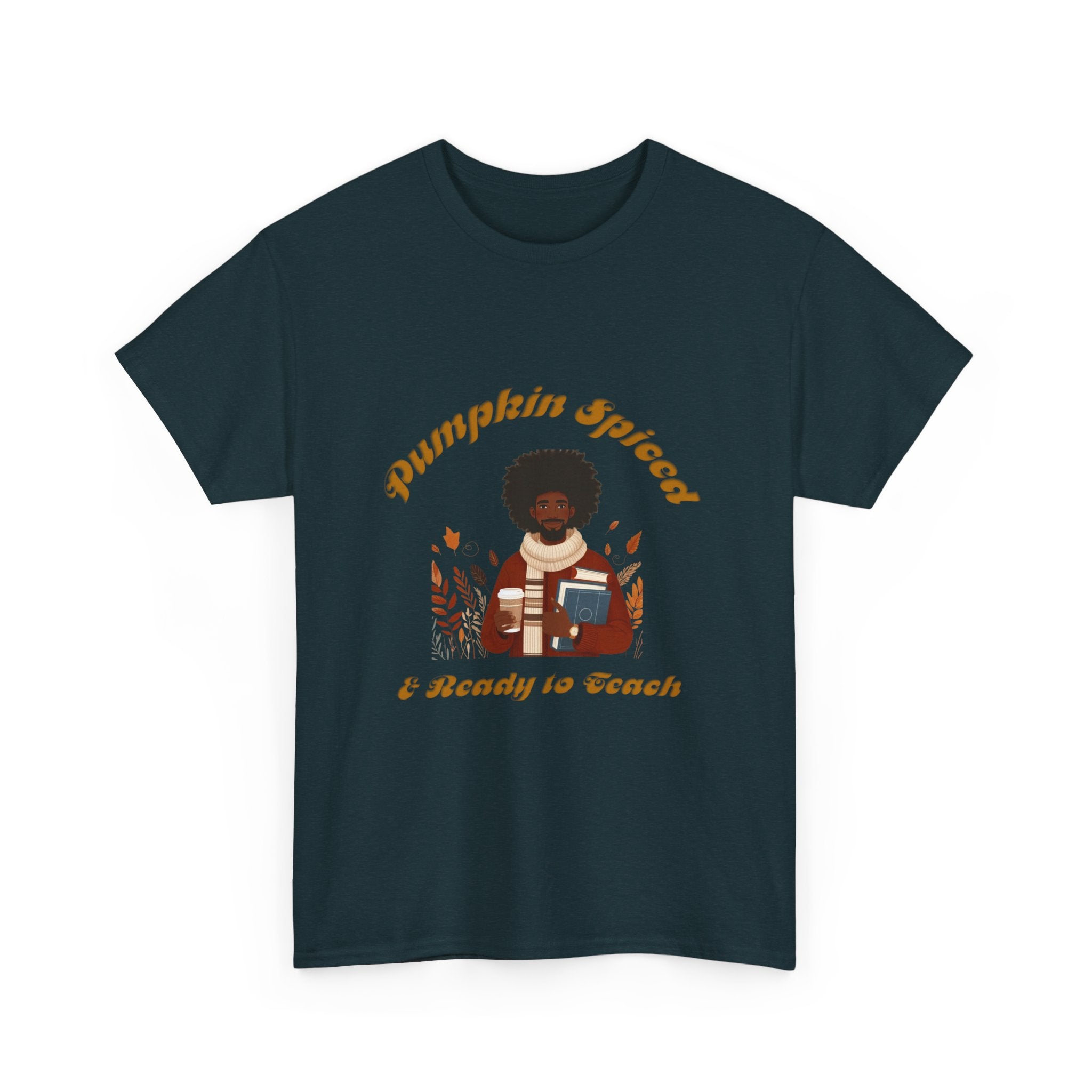 Pumpkin Spiced 4 Unisex Heavy Cotton Tee