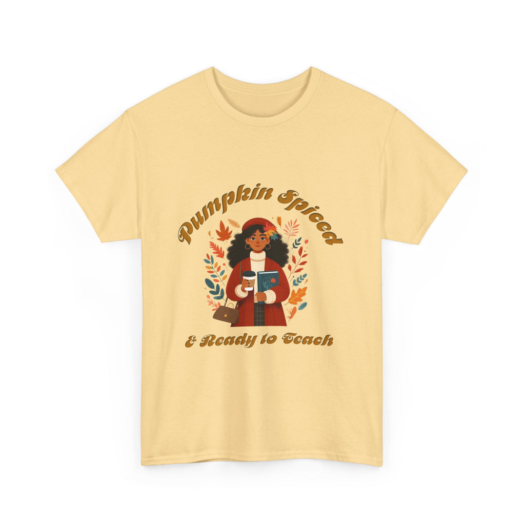 Pumpkin Spiced 1 Unisex Heavy Cotton Tee