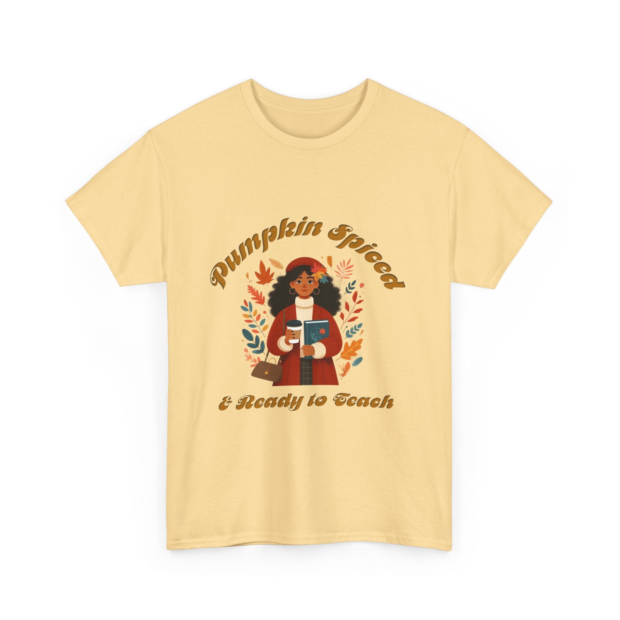 Pumpkin Spiced 1 Unisex Heavy Cotton Tee