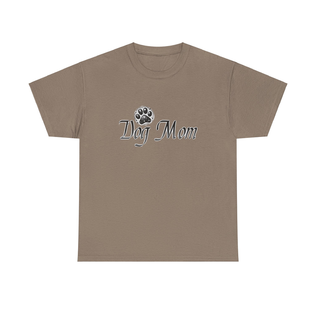Dog Mom B/W Unisex Heavy Cotton Tee