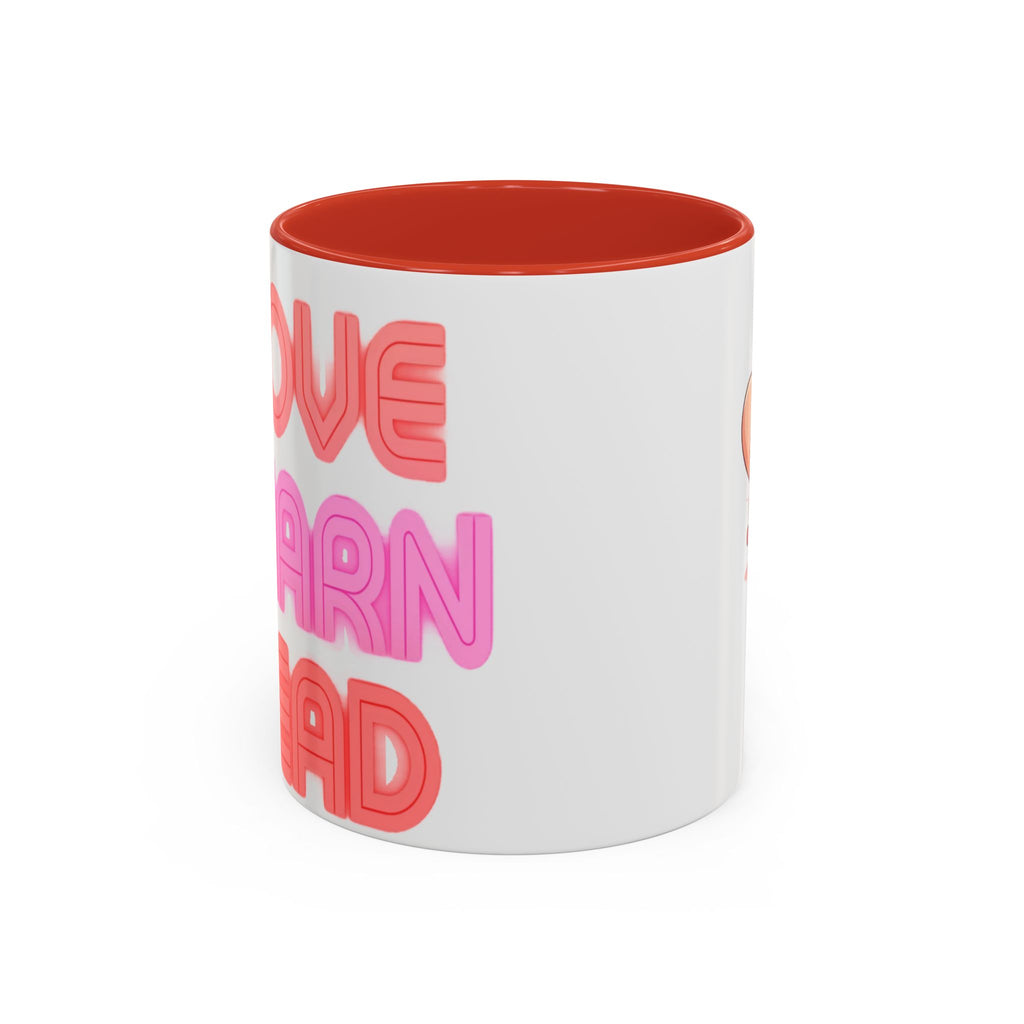 Love Learn Lead Valentine’s Accent Coffee Mug (11oz, 15oz)