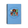 Shaping the Leaders of Tomorrow Blue Spiral Notebook - Ruled Line