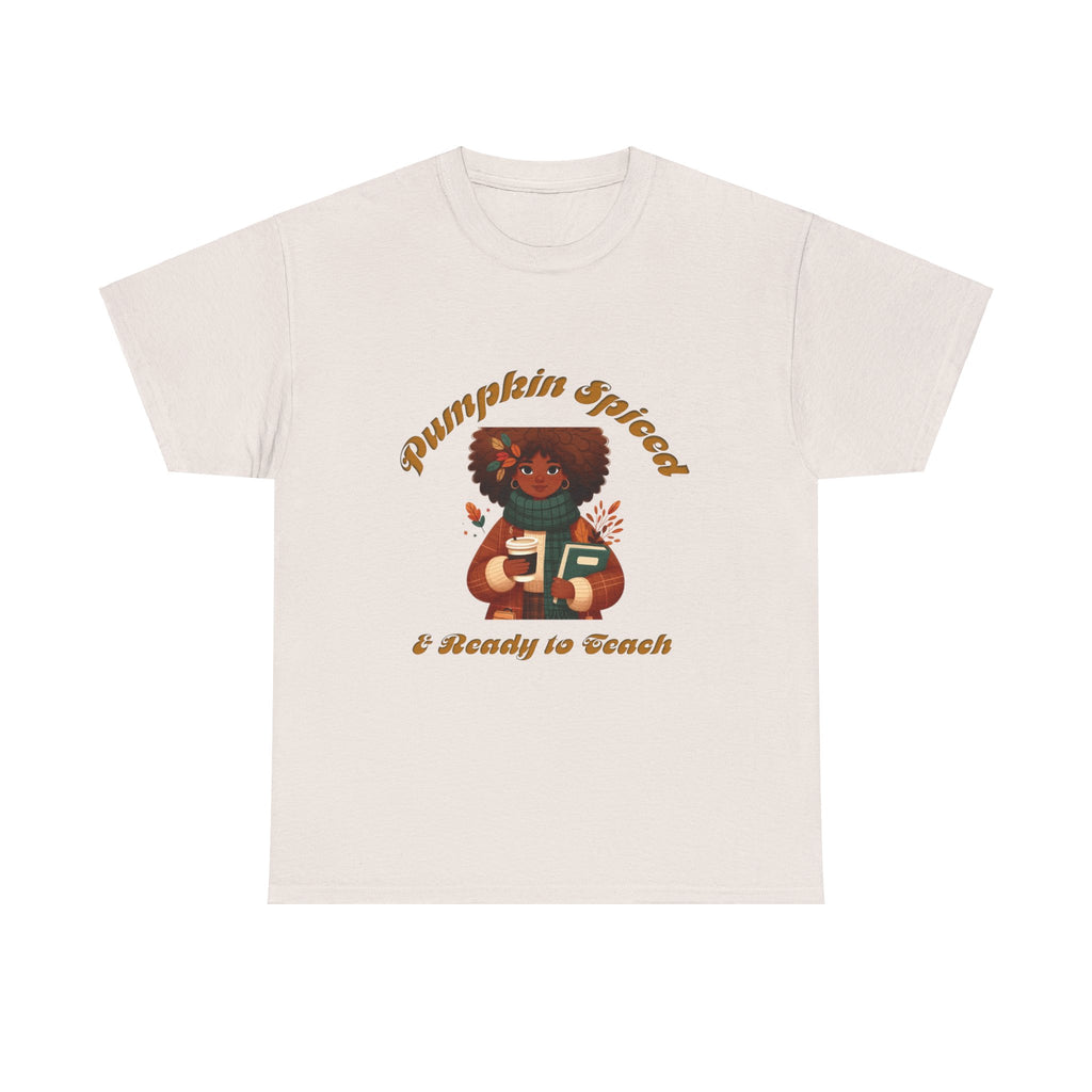 Pumpkin Spiced 5 Unisex Heavy Cotton Tee