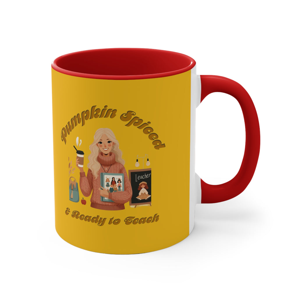 Pumpkin Spiced 6 11oz Accent Mug