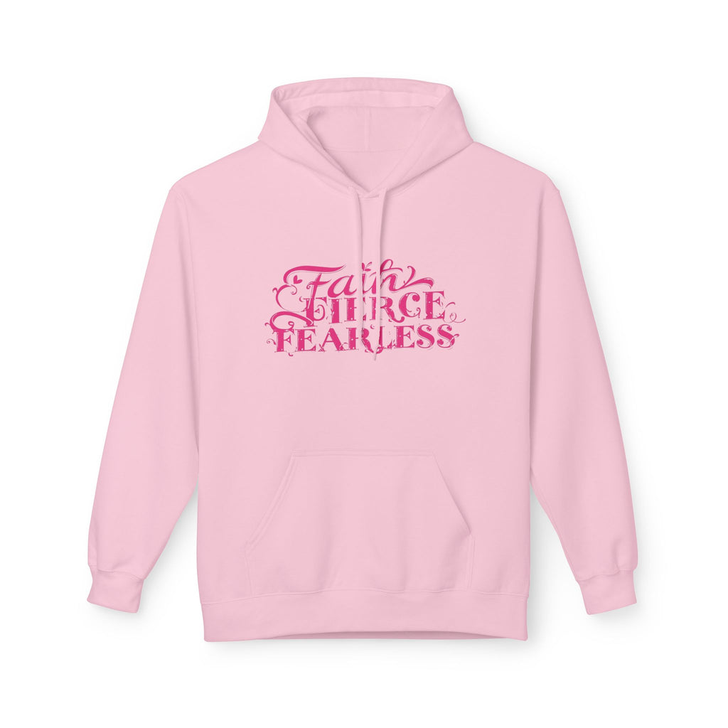 MVC Goes Pink: Faith, Fierce, Fearless Fleece Hoodie