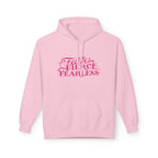MVC Goes Pink: Faith, Fierce, Fearless Fleece Hoodie