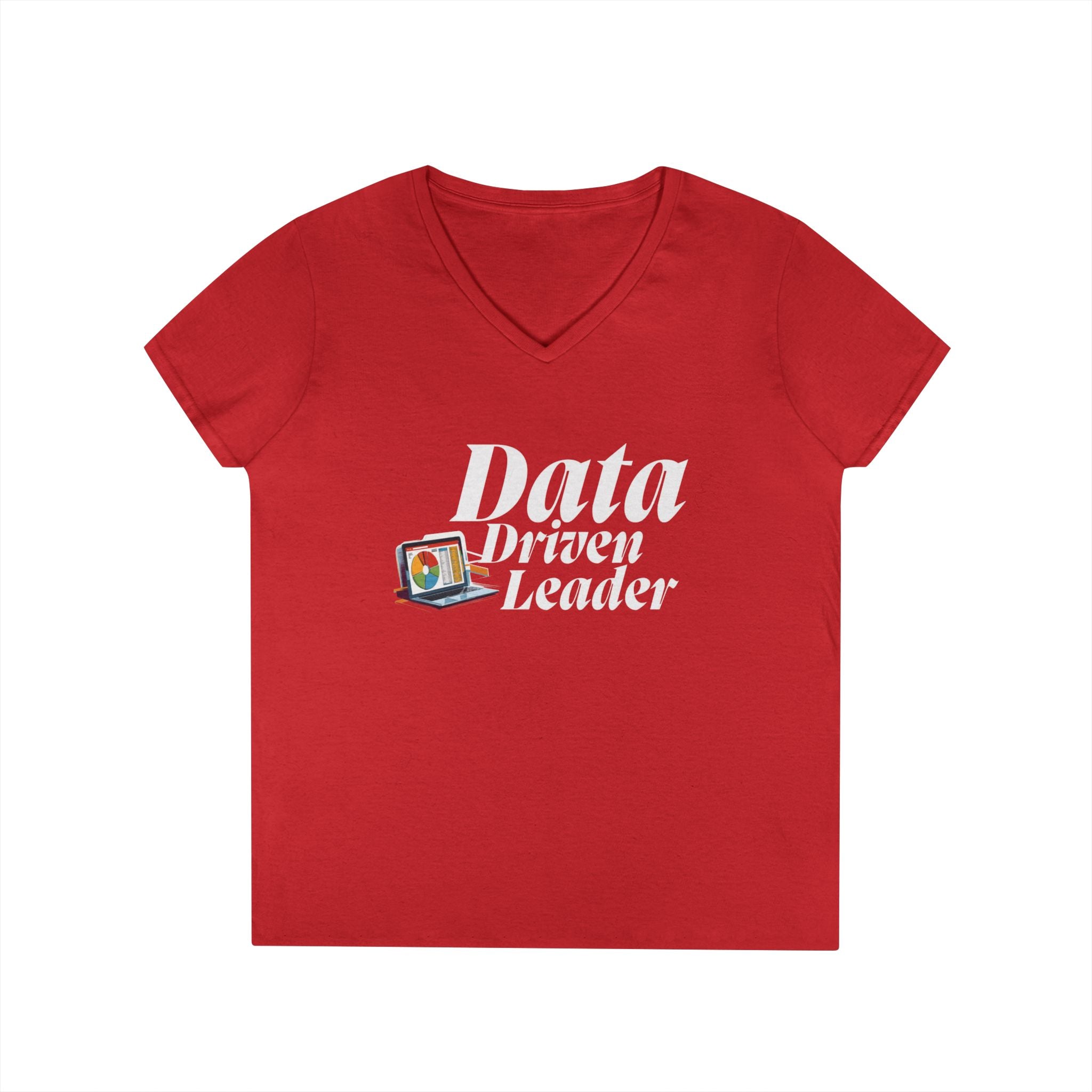Data-Driven Leader V-Neck T-Shirt