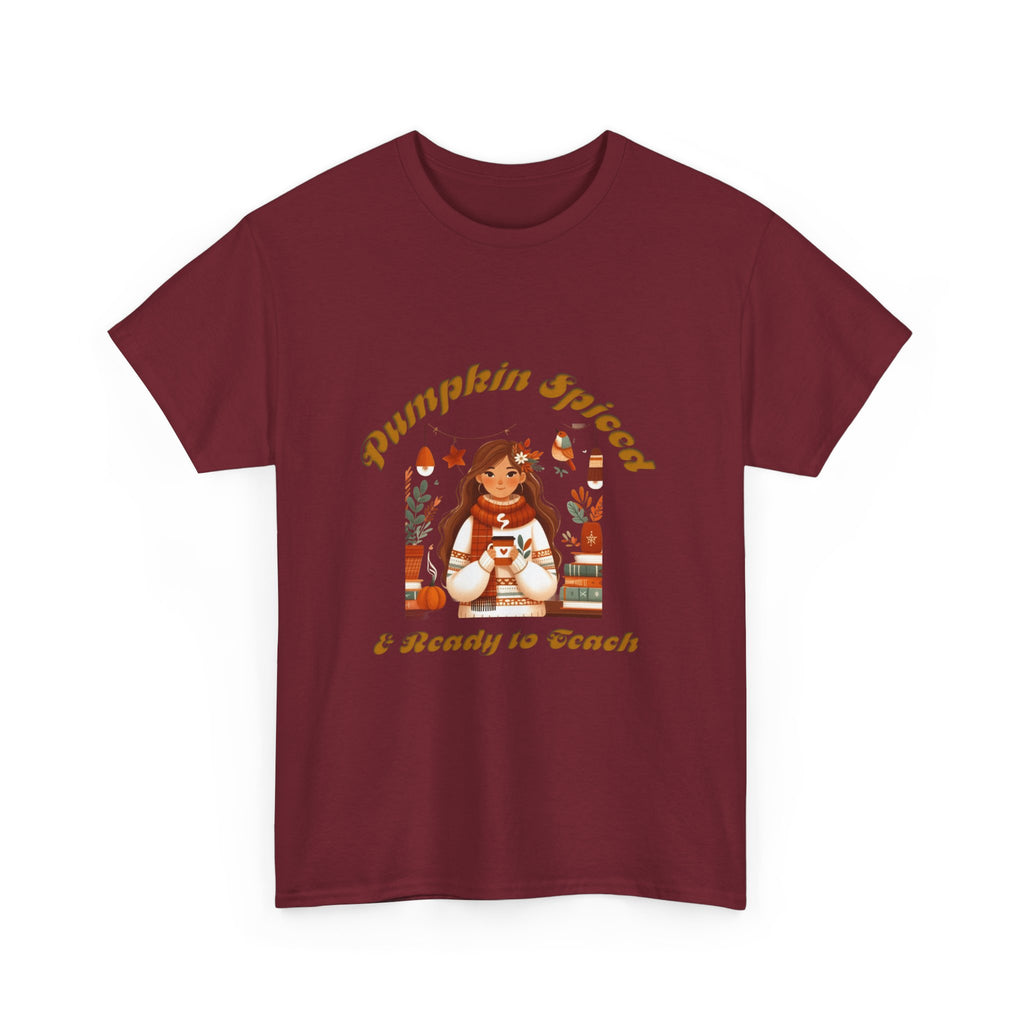 Pumpkin Spiced 3 Unisex Heavy Cotton Tee
