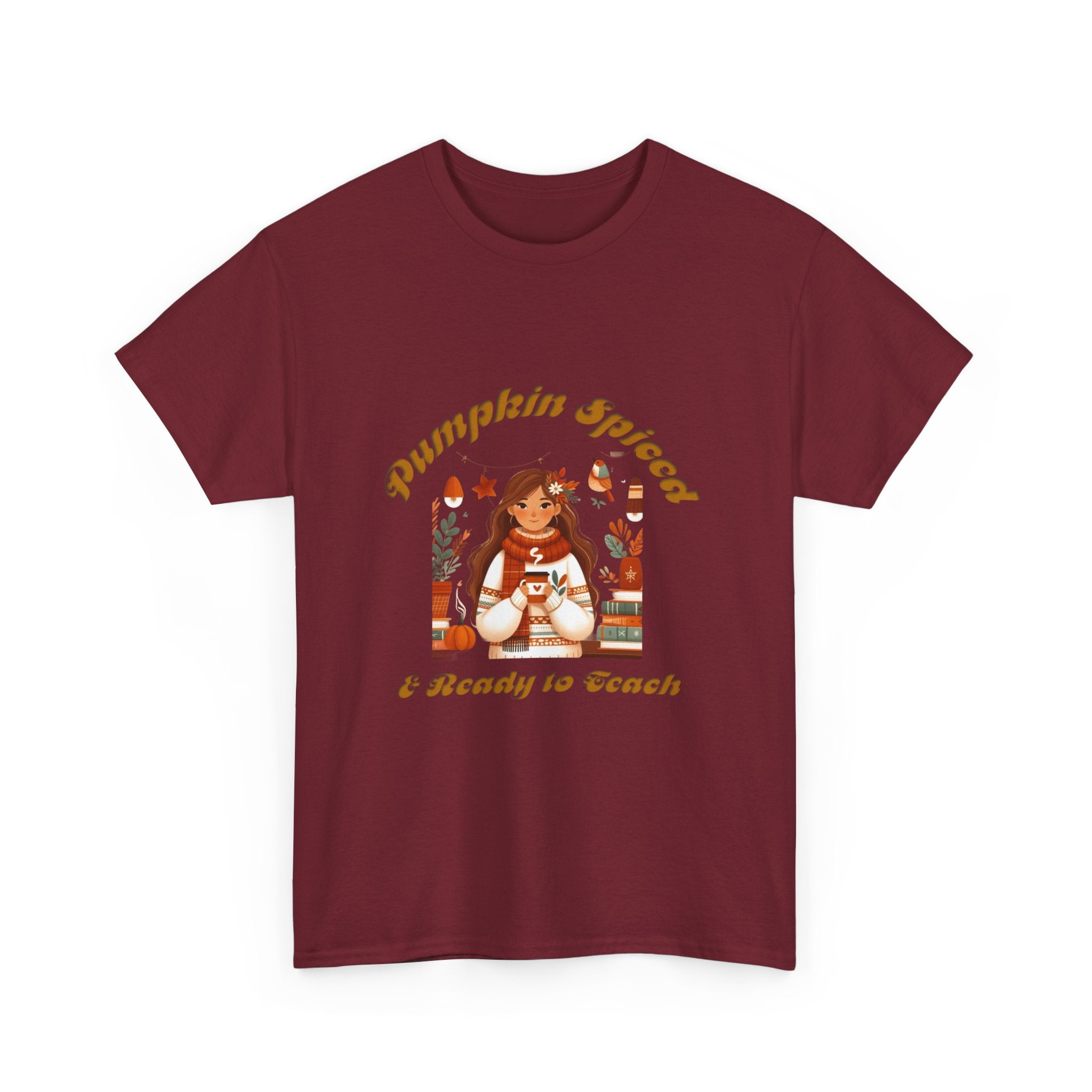 Pumpkin Spiced 3 Unisex Heavy Cotton Tee