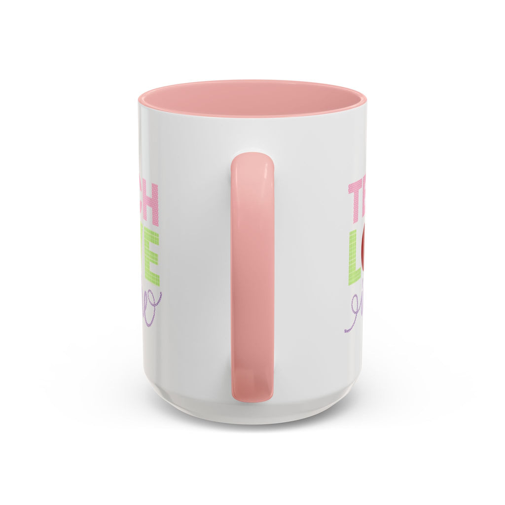 Teach Love Inspire Accent Coffee Mug