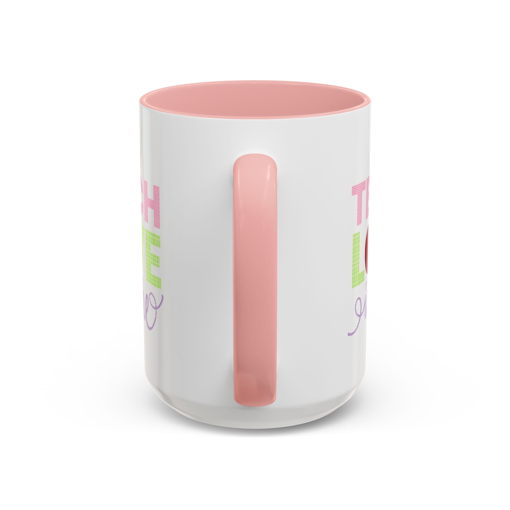 Teach Love Inspire Accent Coffee Mug