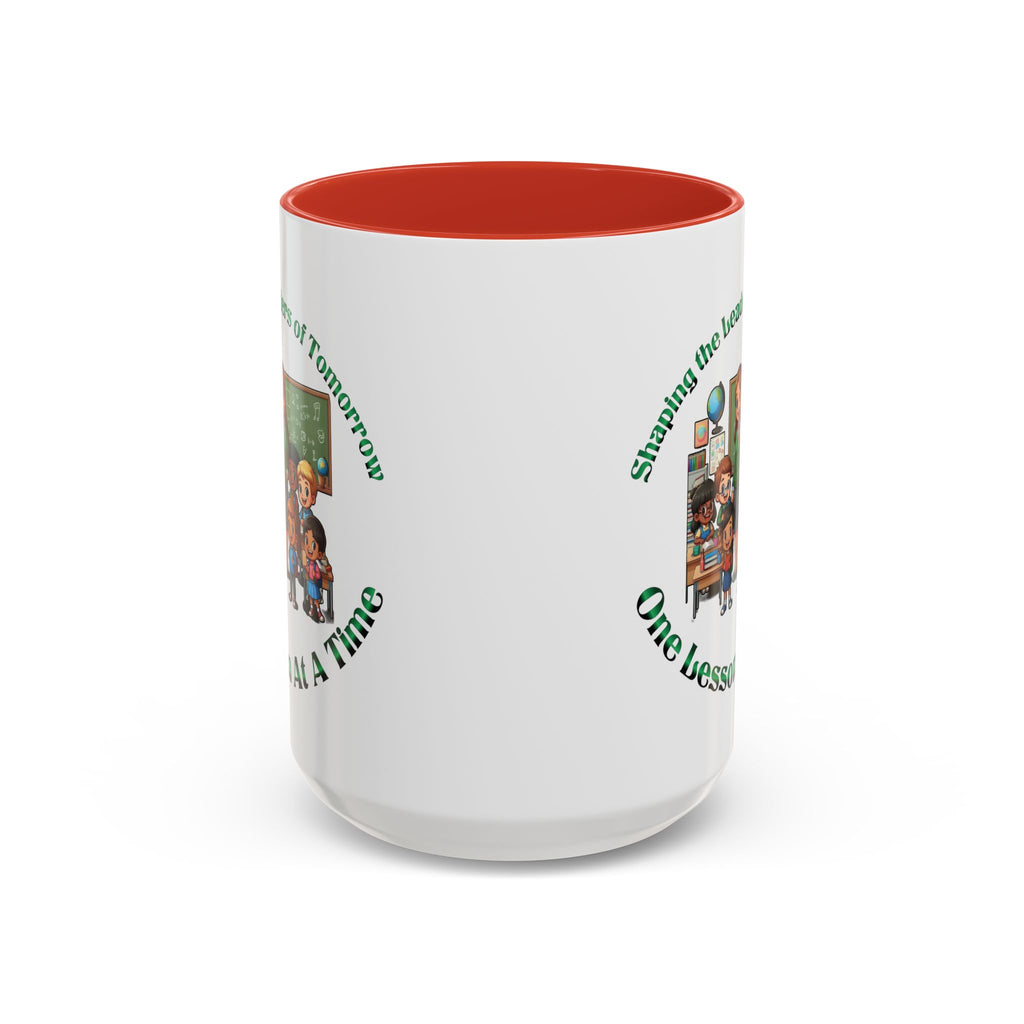 Shaping the Leaders of Tomorrow Accent Coffee Mug (11, 15oz)