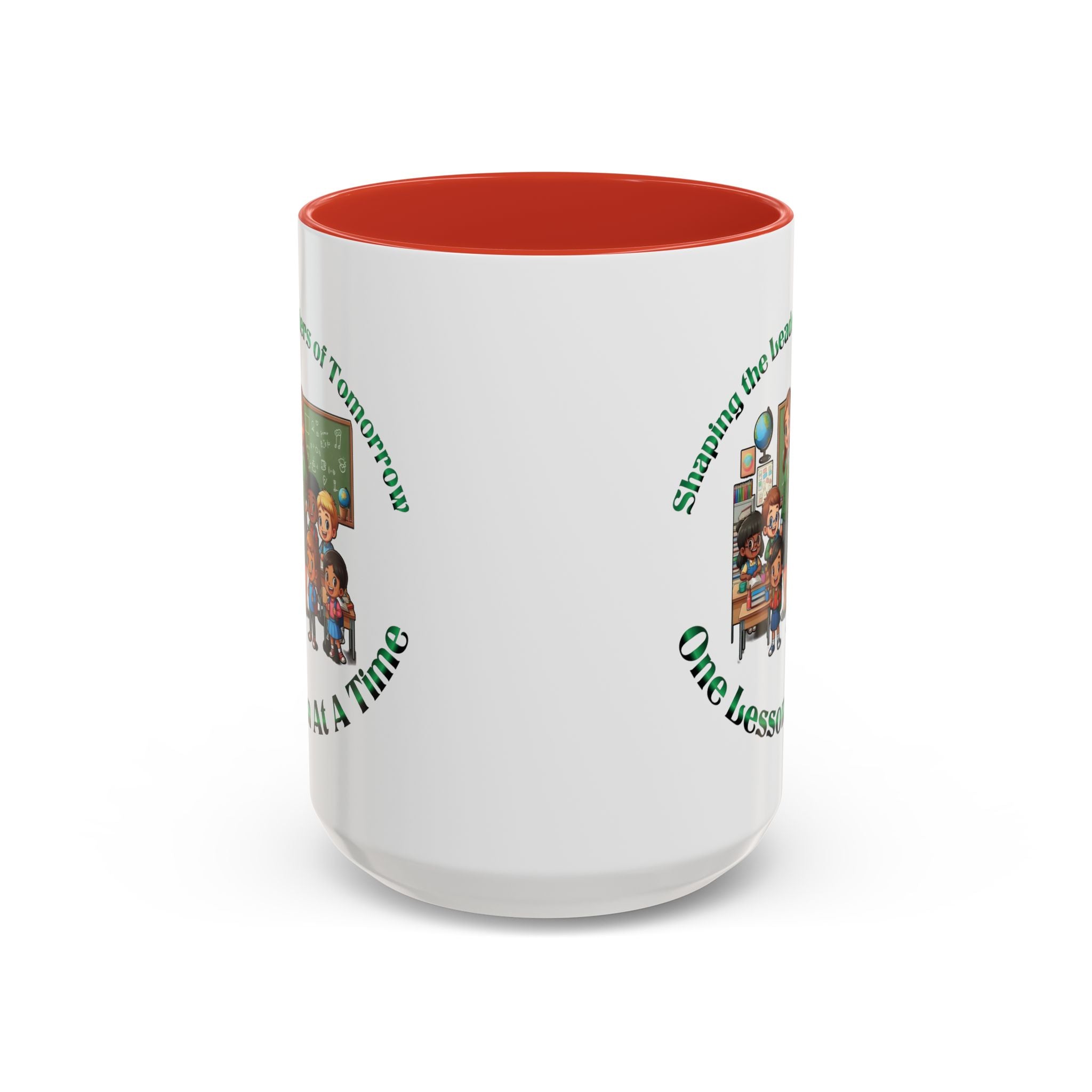 Shaping the Leaders of Tomorrow Accent Coffee Mug (11, 15oz)