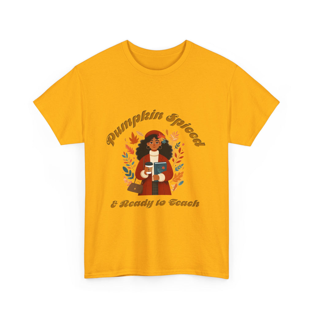 Pumpkin Spiced 1 Unisex Heavy Cotton Tee
