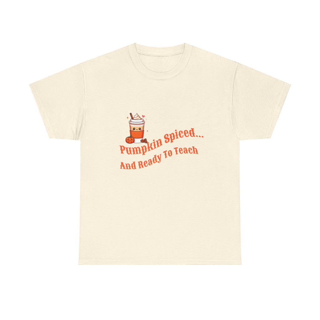 Pumpkin Spiced Unisex Heavy Cotton Tee