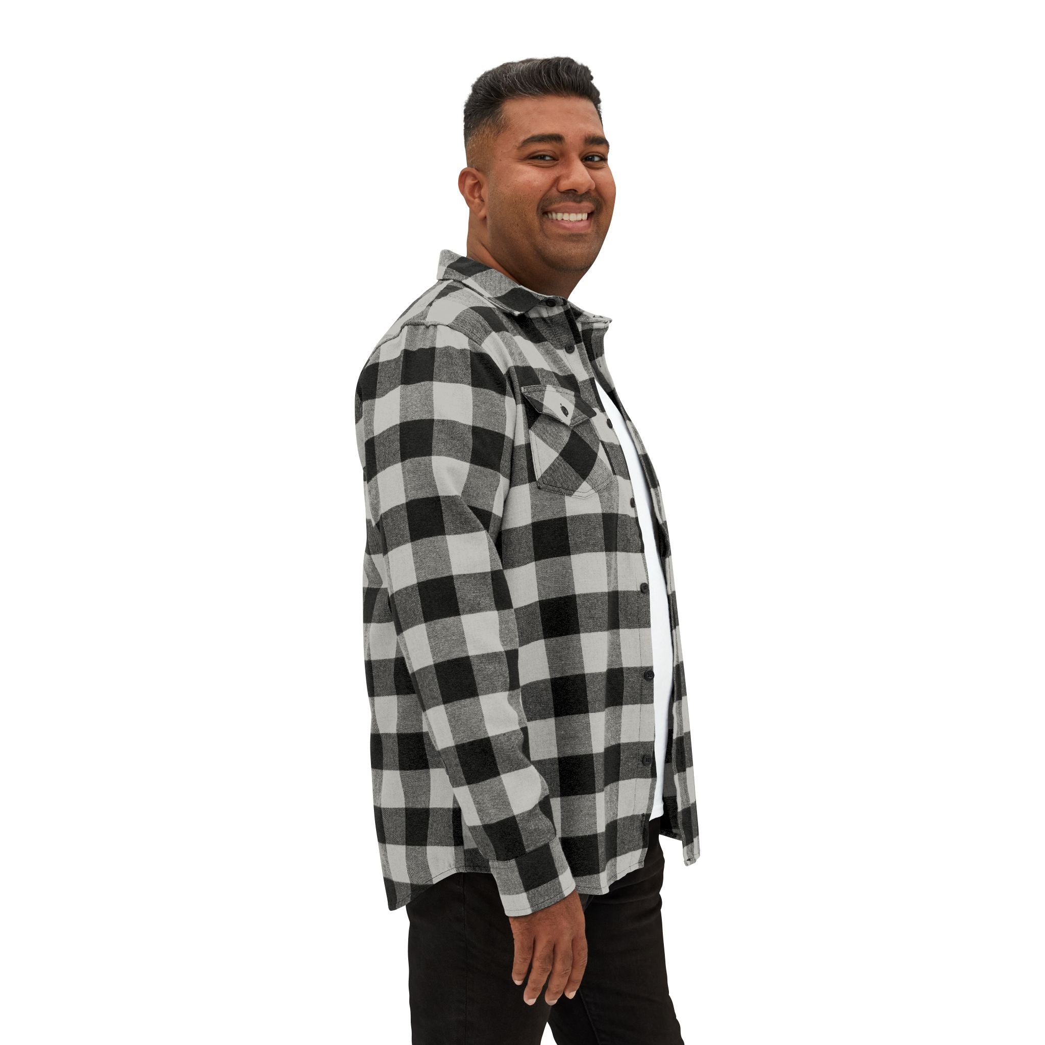 Do Something Unisex Flannel Shirt