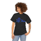 Dog Mom Blue Unisex Heavy Cotton Tee