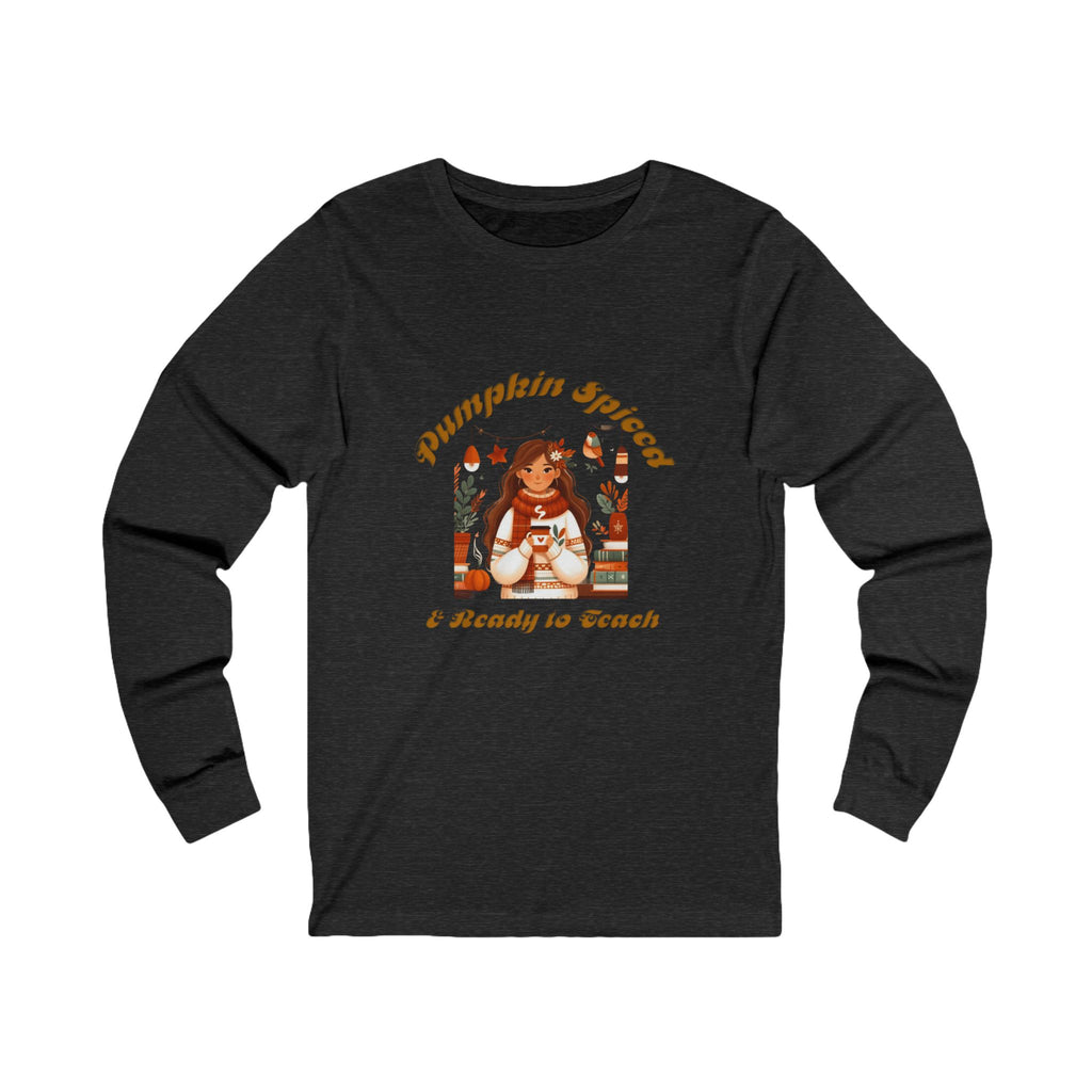 Pumpkin Spiced 3 Long Sleeve Tee