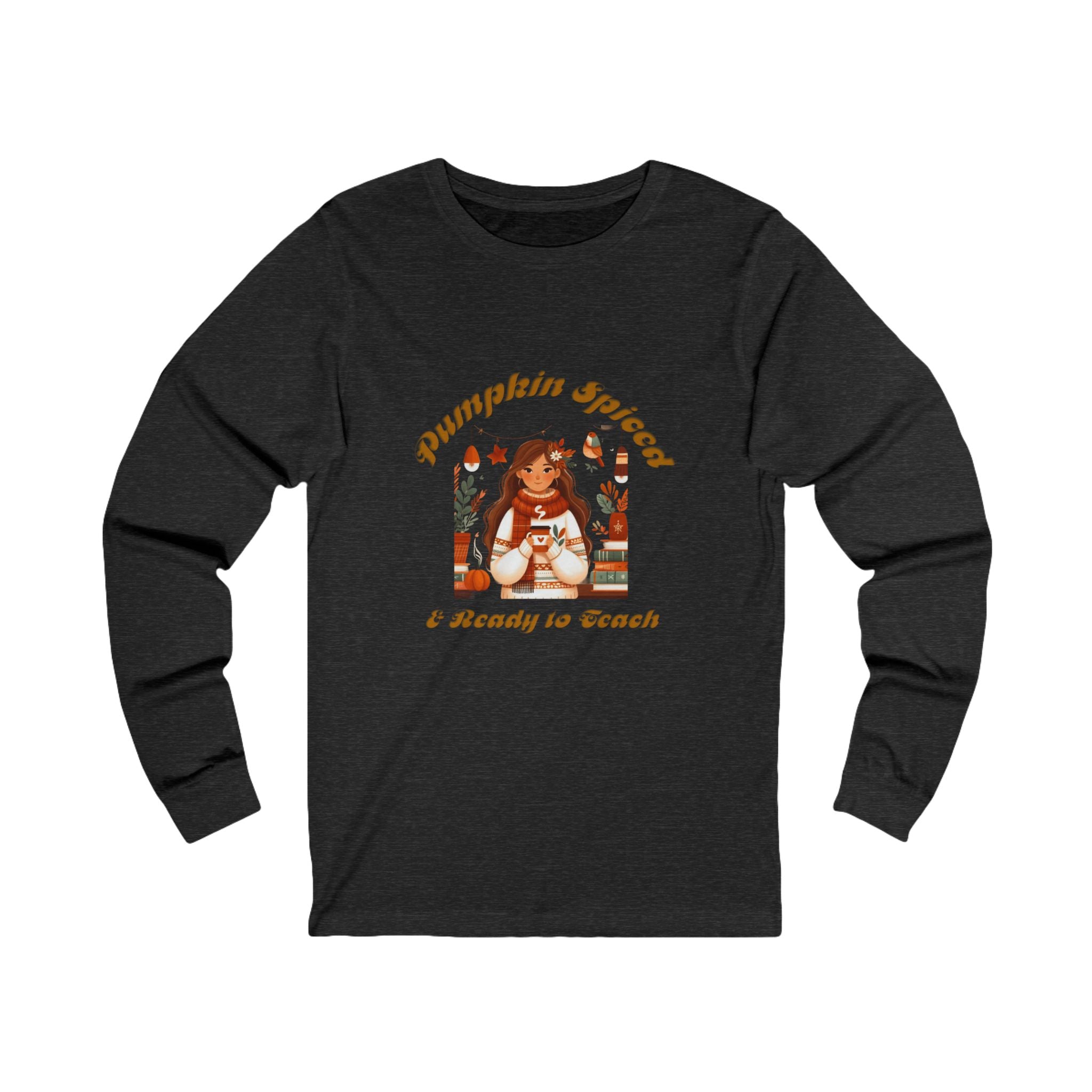 Pumpkin Spiced 3 Long Sleeve Tee