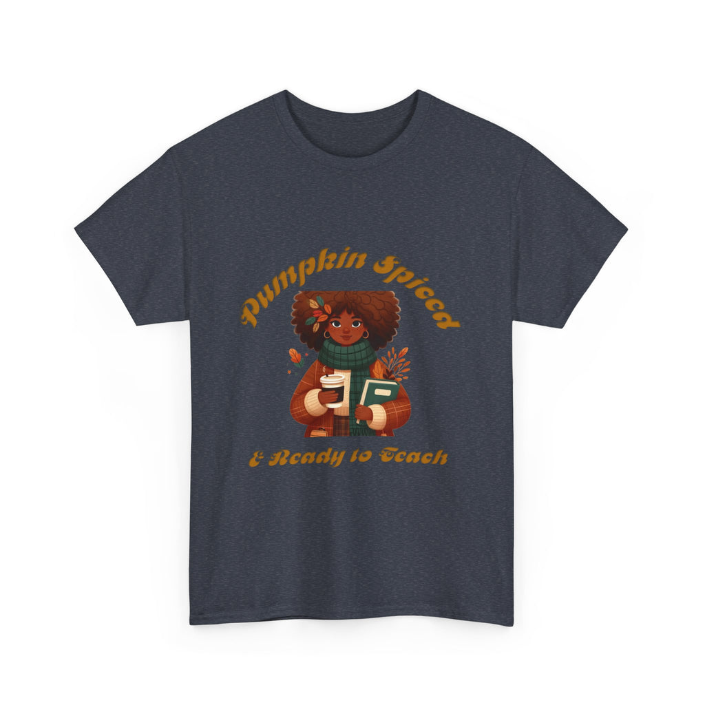 Pumpkin Spiced 5 Unisex Heavy Cotton Tee