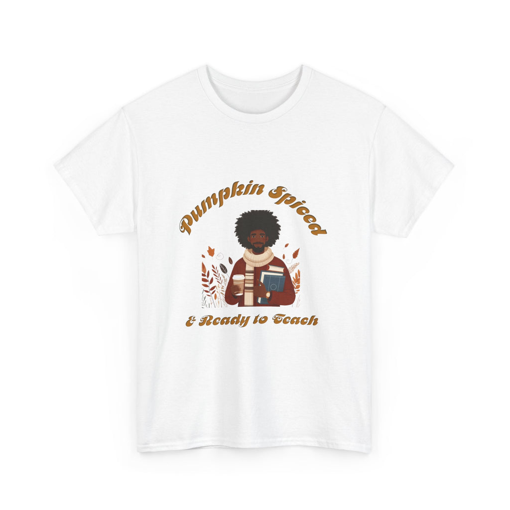 Pumpkin Spiced 4 Unisex Heavy Cotton Tee