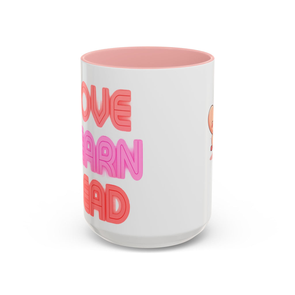 Love Learn Lead Valentine’s Accent Coffee Mug (11oz, 15oz)