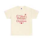 [NEW] My Heart Belongs Customizable T-Shirt