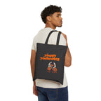 Happy Halloween 3 Cotton Canvas Tote Bag