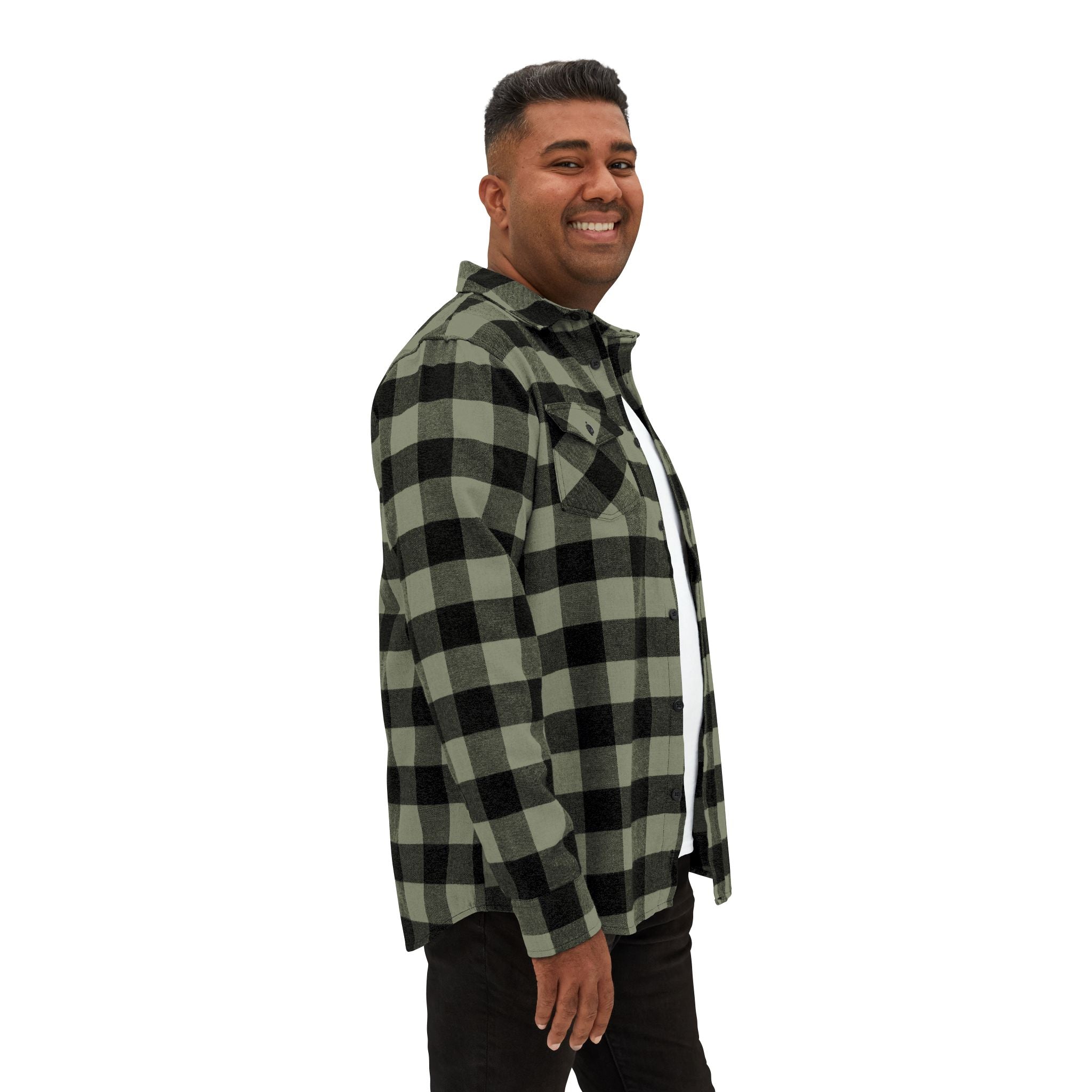 Do Something Unisex Flannel Shirt