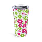 20oz Tumbler Floral Pattern