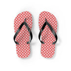 Flip Flops Flowery Red