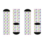 Cozy Cushioned Polka Dots Crew Socks