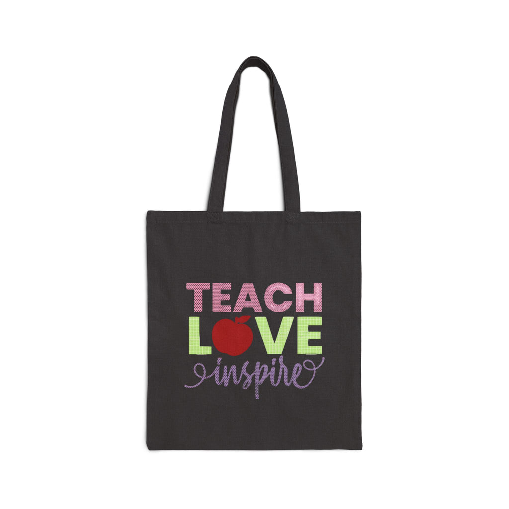 Teach Love Inspire Teacher Tote Bag