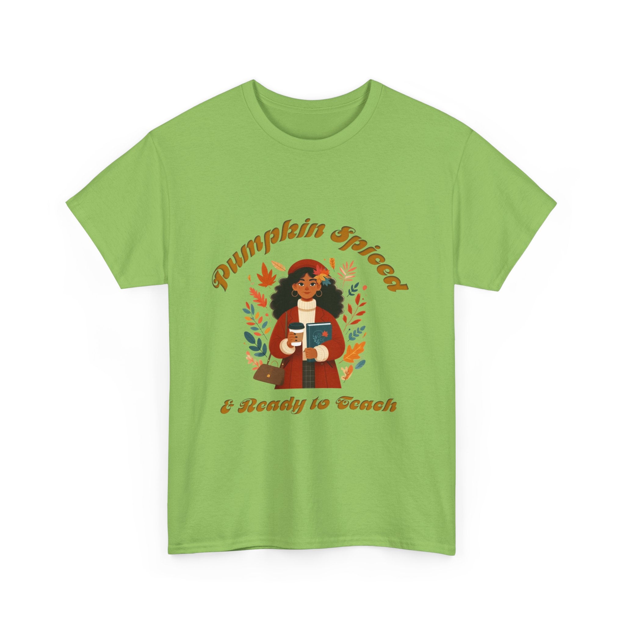 Pumpkin Spiced 1 Unisex Heavy Cotton Tee