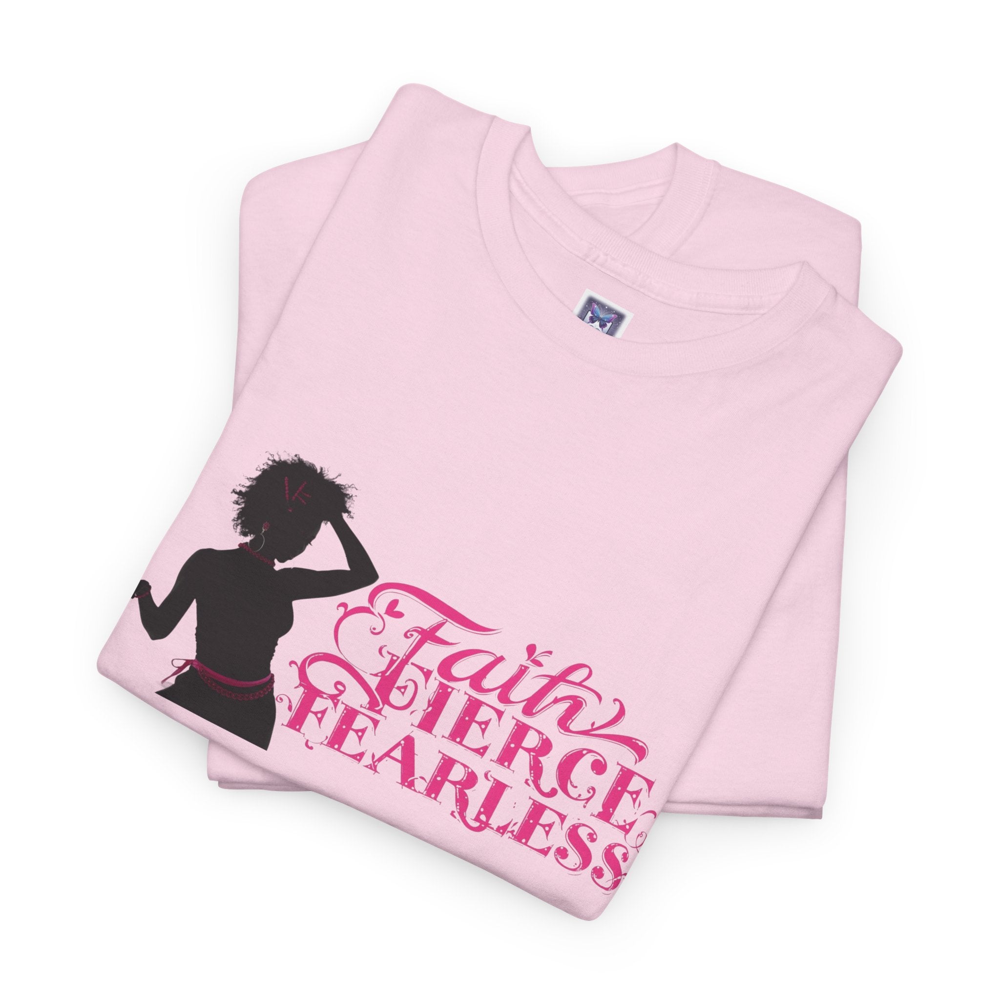 MVC Goes Pink: Faith, Fierce, Fearless Cotton Tee