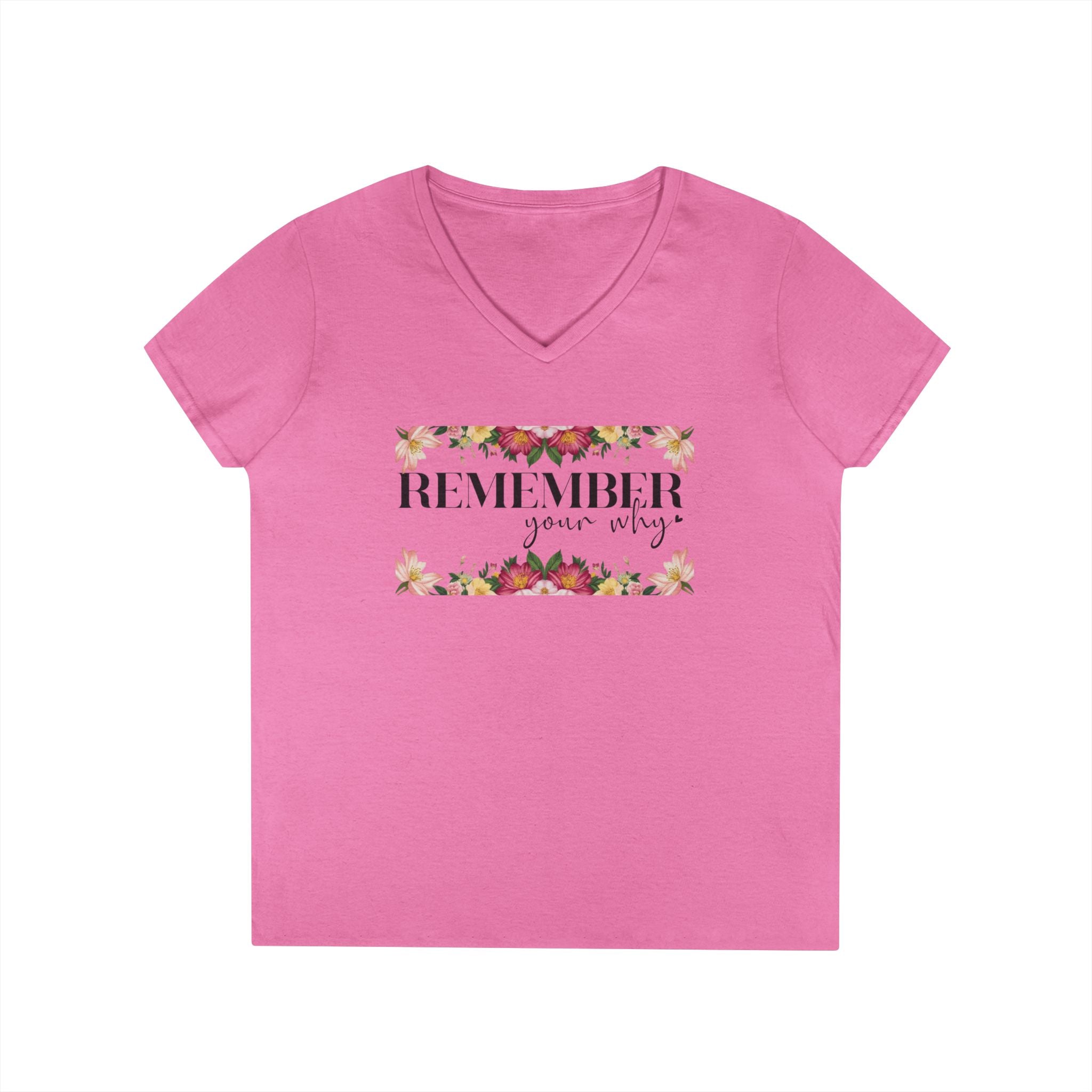 Remember Your Why V-Neck T-Shirt