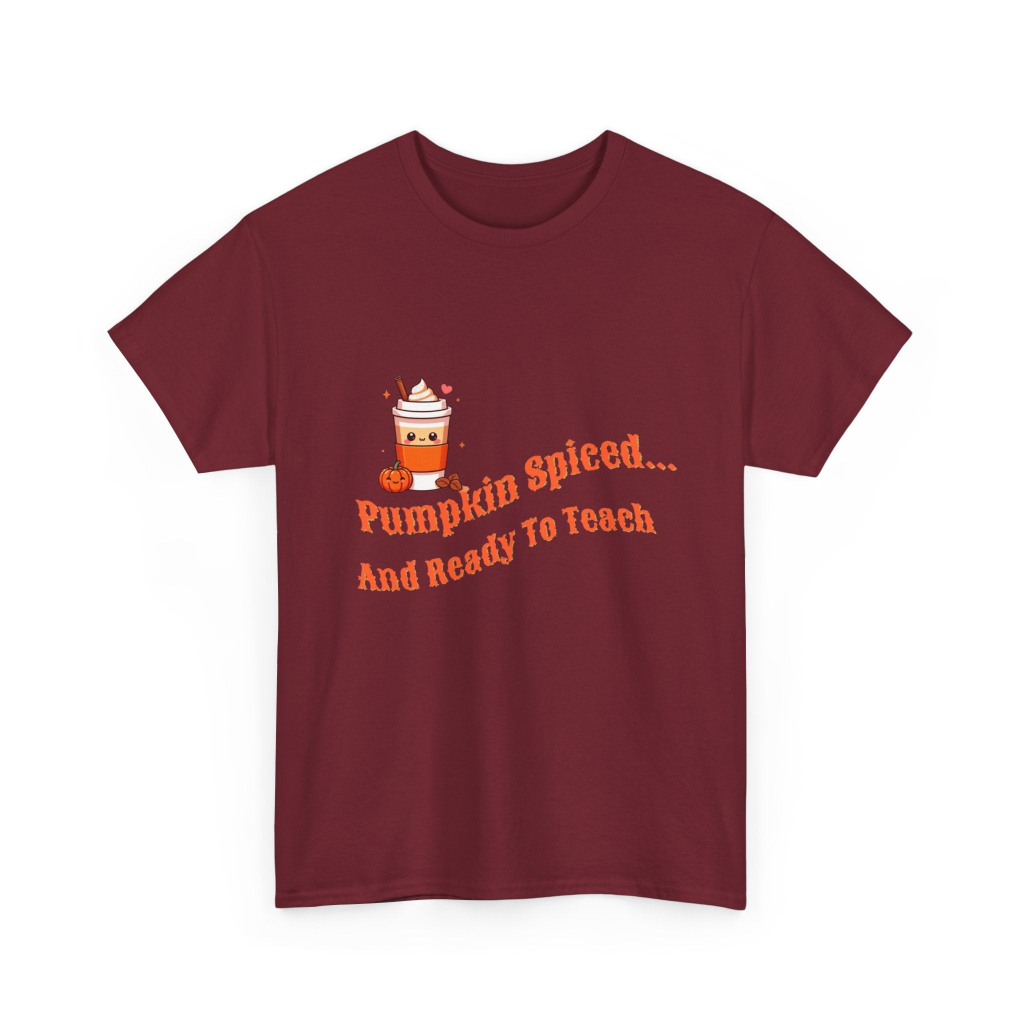 Pumpkin Spiced Unisex Heavy Cotton Tee